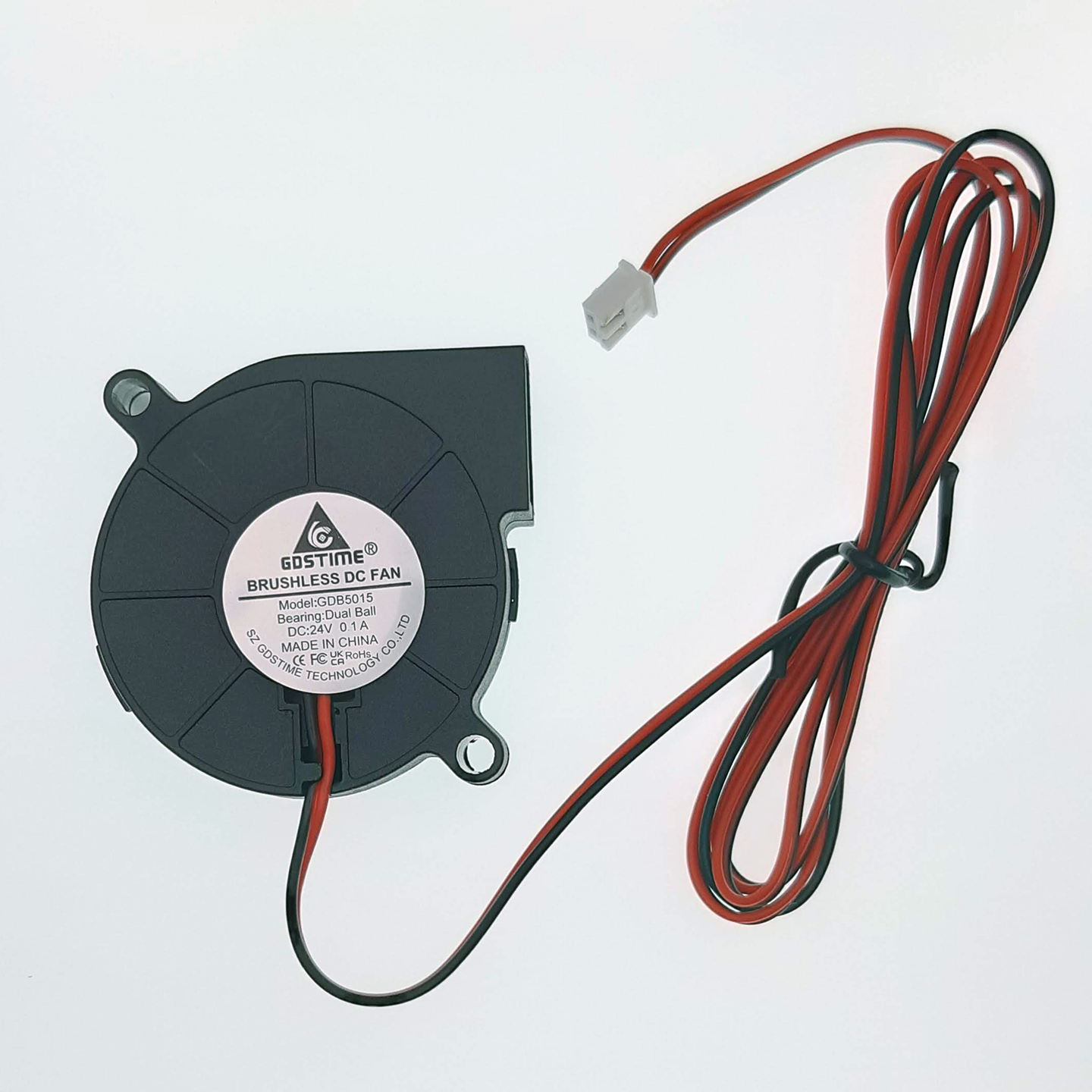 GDSTime Fan 5015 8500RPM Dual Ball 24v