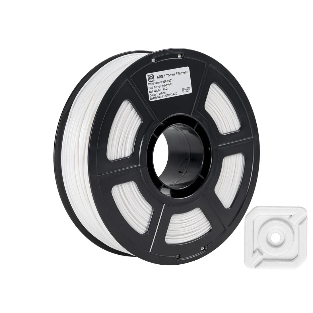 Filament ABS blanc LDO 1 kg