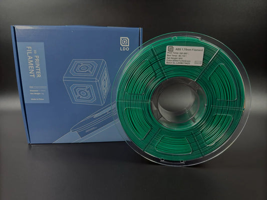 Glitter Turtle Green ABS von LDO Filament 1kg