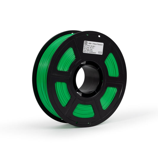 Neon Green ABS by LDO filament 1kg