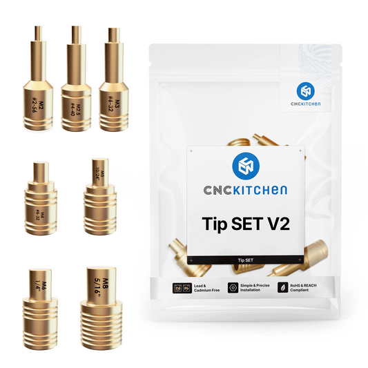 CNCKITCHEN Tip SET for M2-M8