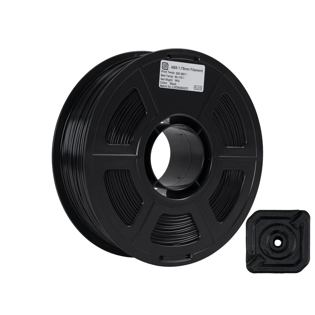 Schwarzes ABS von LDO-Filament 1 kg
