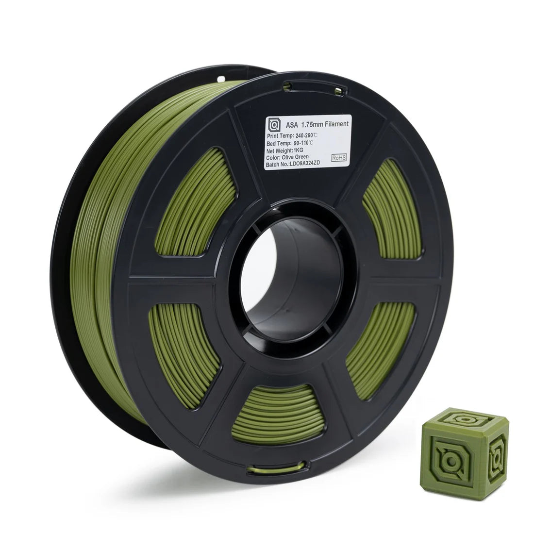 Olive Green ASA by LDO filament 1kg