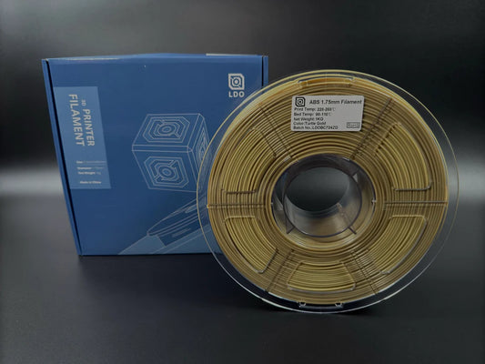 Turtle Gold ABS von LDO-Filament 1 kg