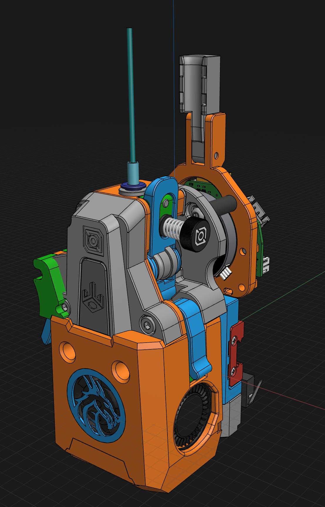 KIT JABBERWOCKY Tête d'outil et extrudeuse conçue pour les changeurs de filaments