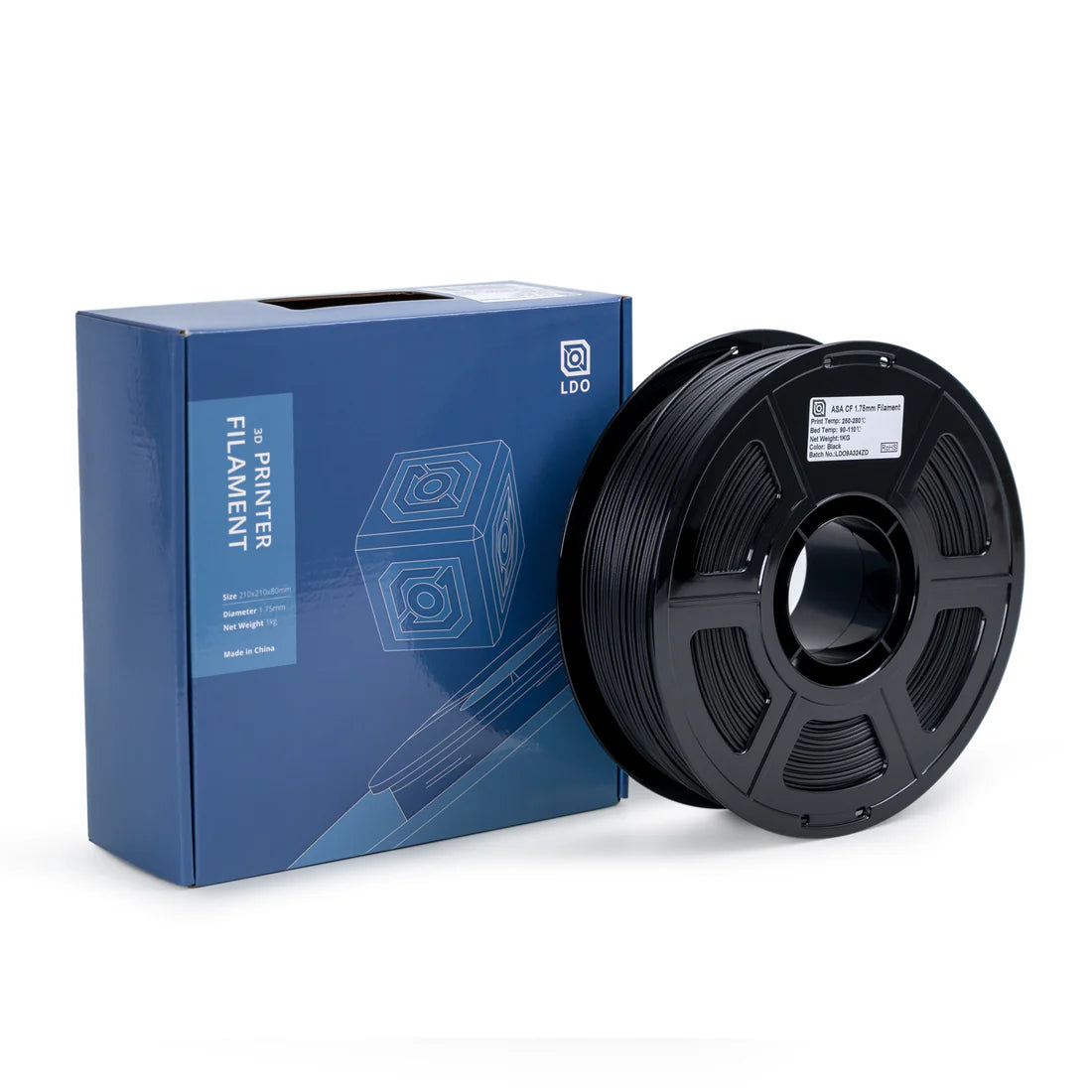 Filament LDO ASA-CF - 1kg Noir