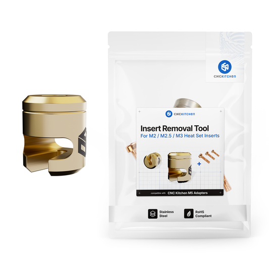 Insert Removal Tool V2 for M2, M2.5 & M3