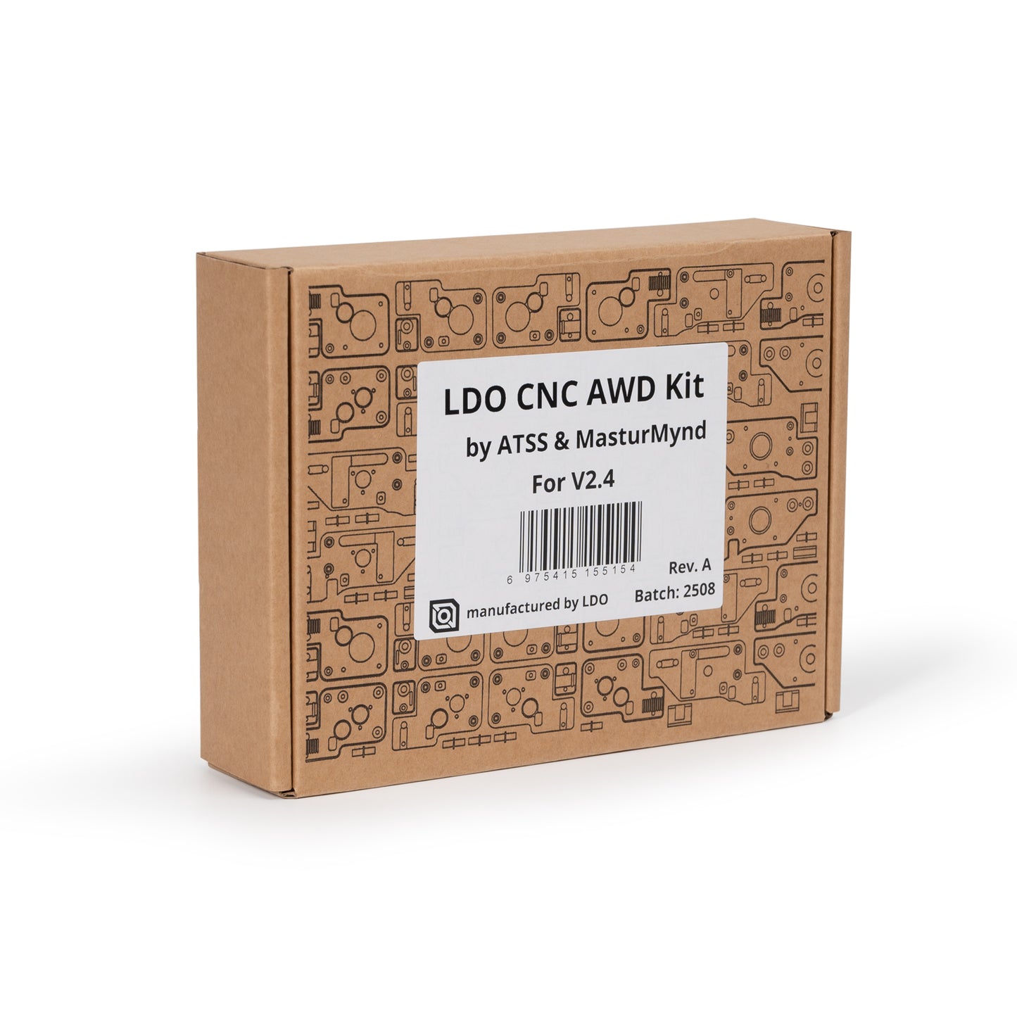 LDO CNC all wheel drive kit for Voron v2.4 and Trident