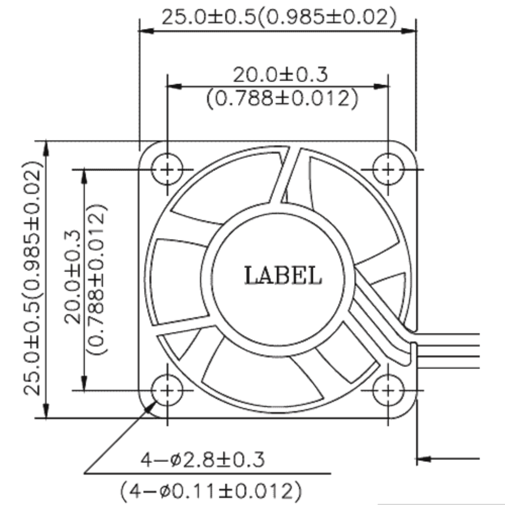 Delta 2510 5v Fan