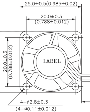 Delta 2510 5v Fan