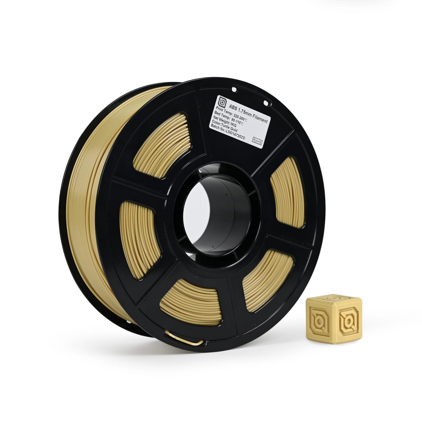 Turtle Gold ABS by LDO filament 1kg