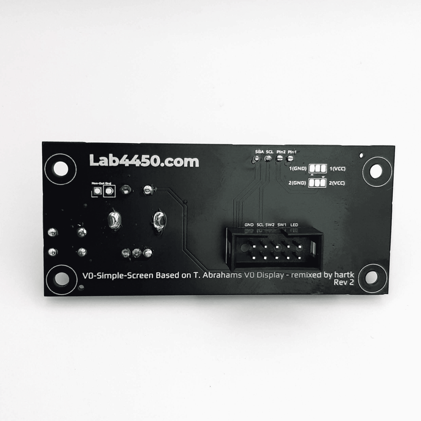 Voron v0 Hartk Simple Display Rev2