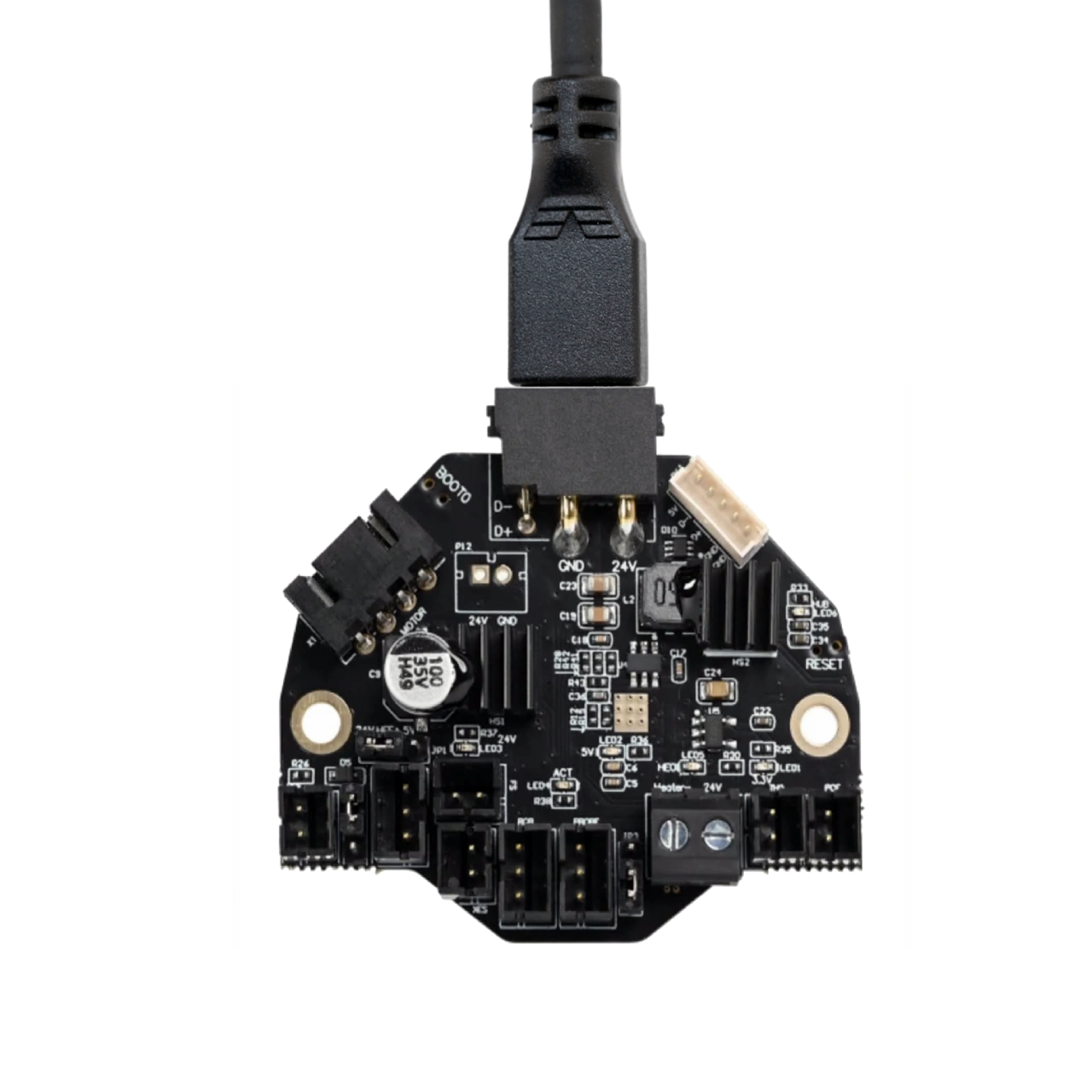 LDO Nitehawk36 Toolhead v1.4 (RevC) + Umbilical fully overmolded
