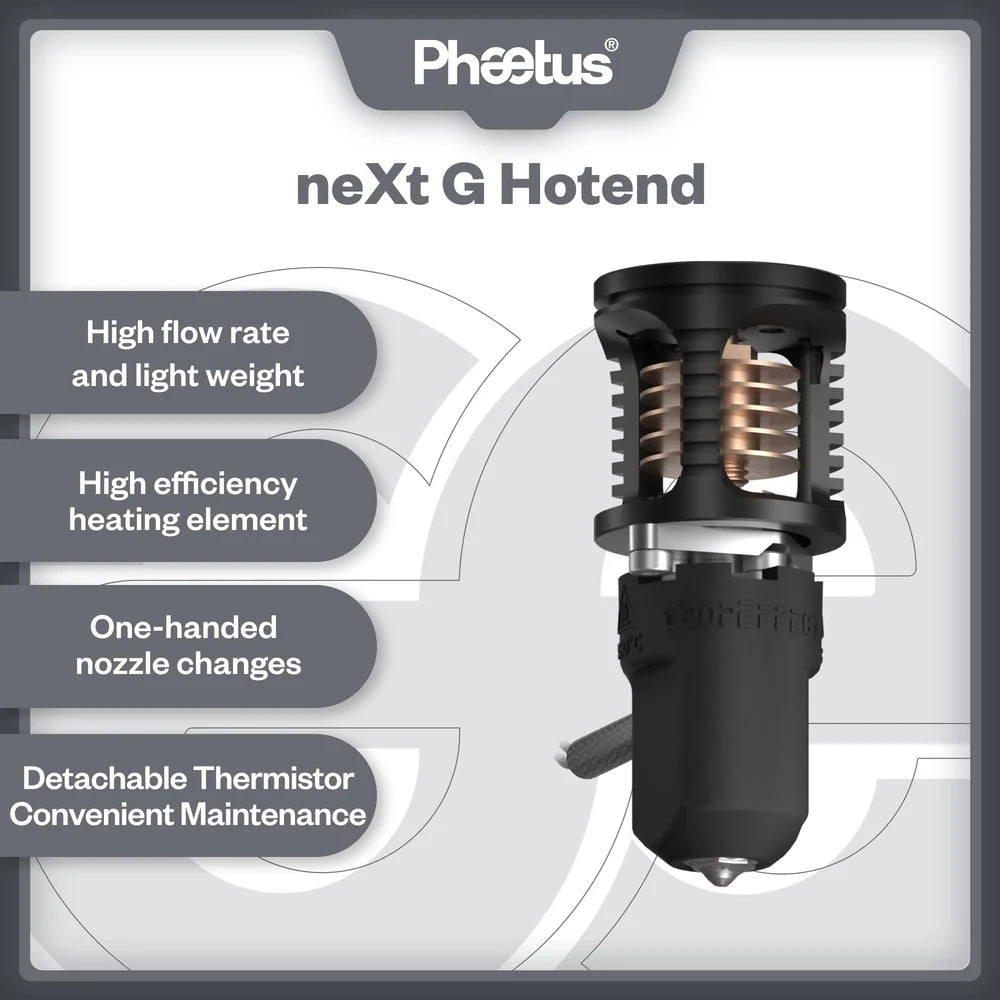 Phaetus Dropeffect NeXt G Fiber Hotend - Black