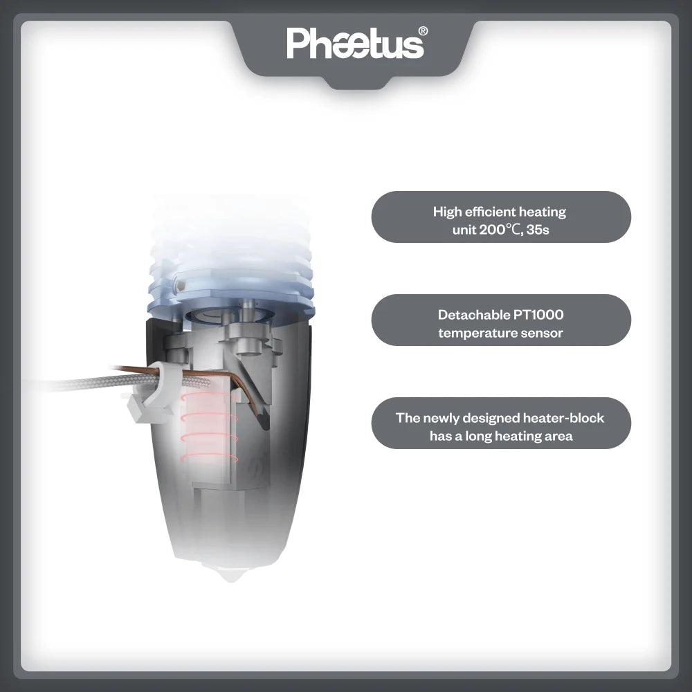 Phaetus Rapido Plus HF Hotend 2 - Blue