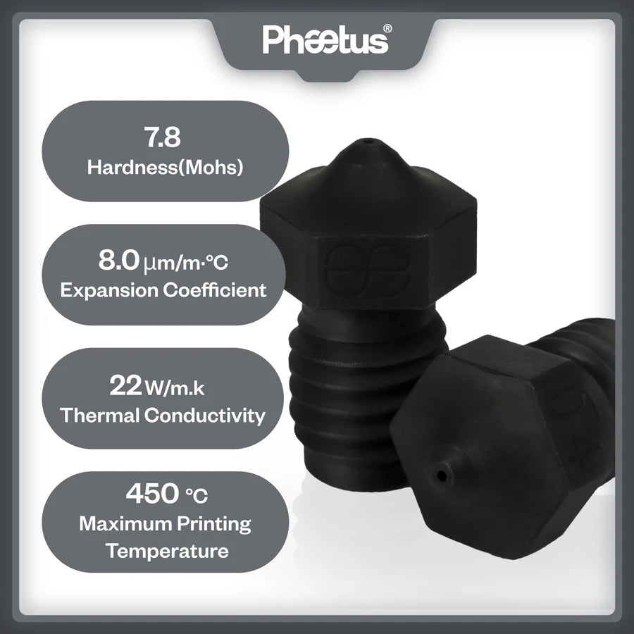 V6 Hardened Steel Nozzle
