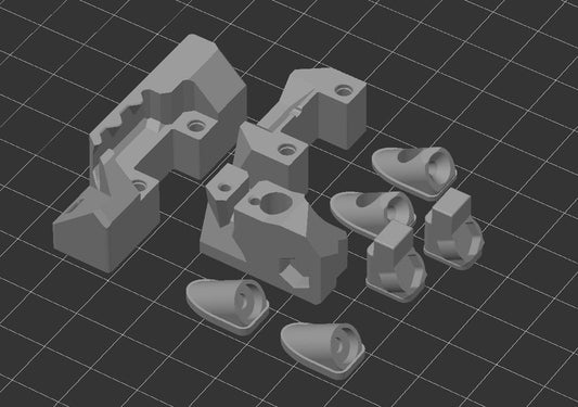 Pièces imprimées Vitalii CNC TAP 