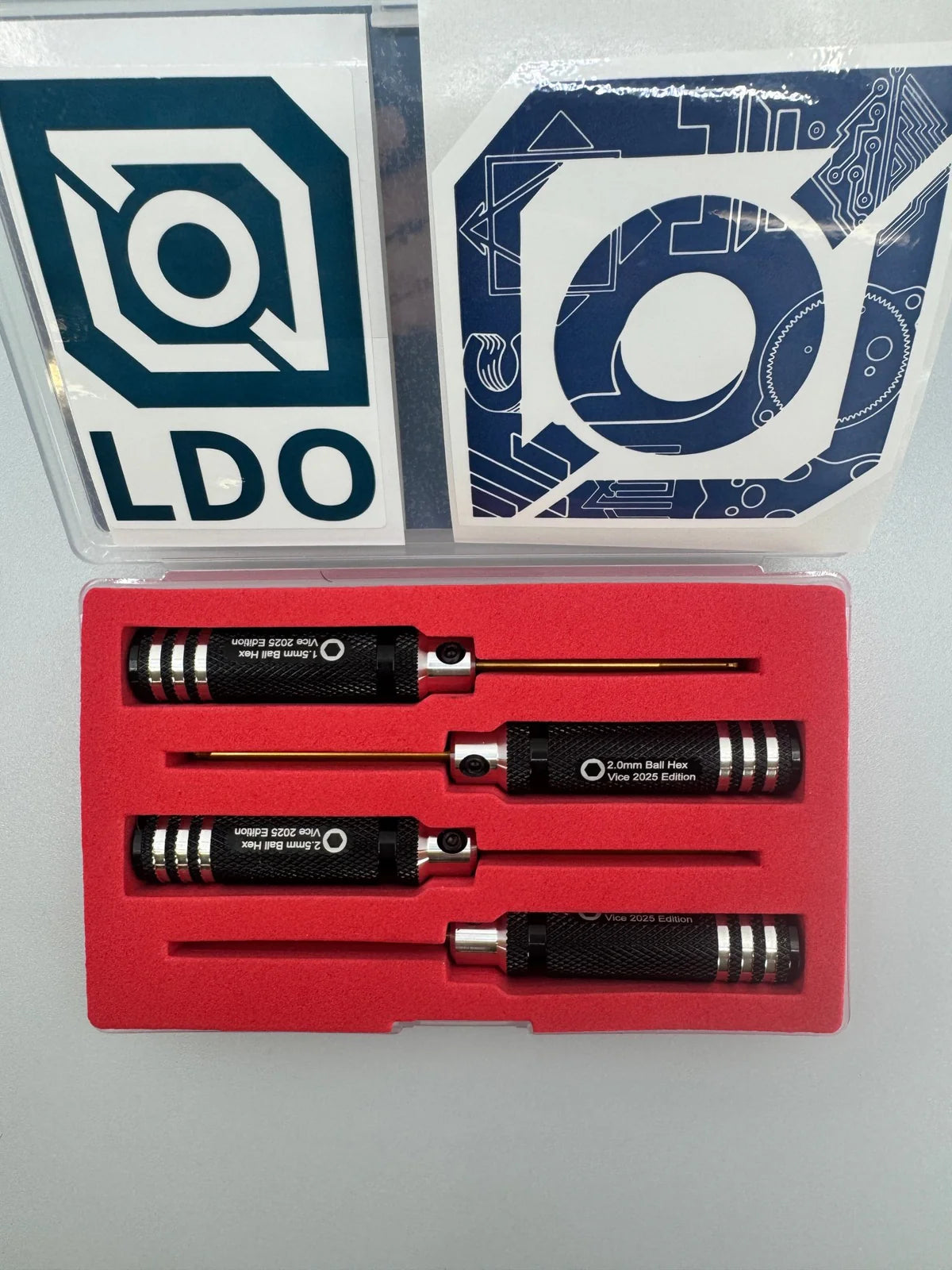 Voron VICE Special Edition Set of 4 Ball End Metric Hex Key Drivers for 3D Printers Screw Driver Style
